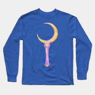 moon wand blue Long Sleeve T-Shirt